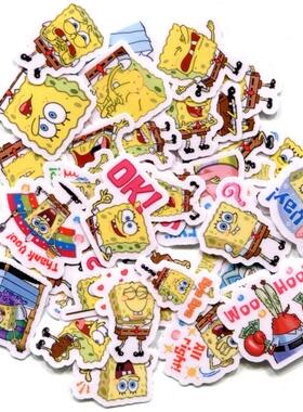 海绵宝宝 04 自制手帐相册装饰贴纸 36款40张 Z 743