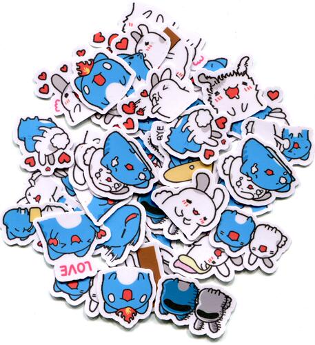 line表情贴纸猫猫手帐相册手机40