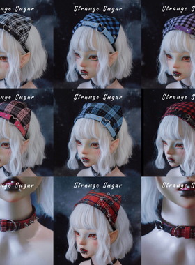 怪糖饰物集原创手工三角巾发箍系列颈链choker系列合集头箍亚文化