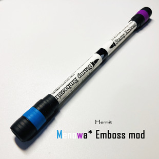 安爷笔铺 Menowa* Emboss mod 全真战笔 转笔专用笔 镇店之宝