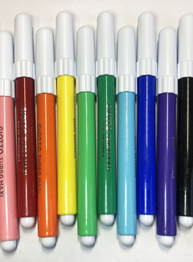 安爷笔铺 改笔材料 Giotto 粗杆 常规12色