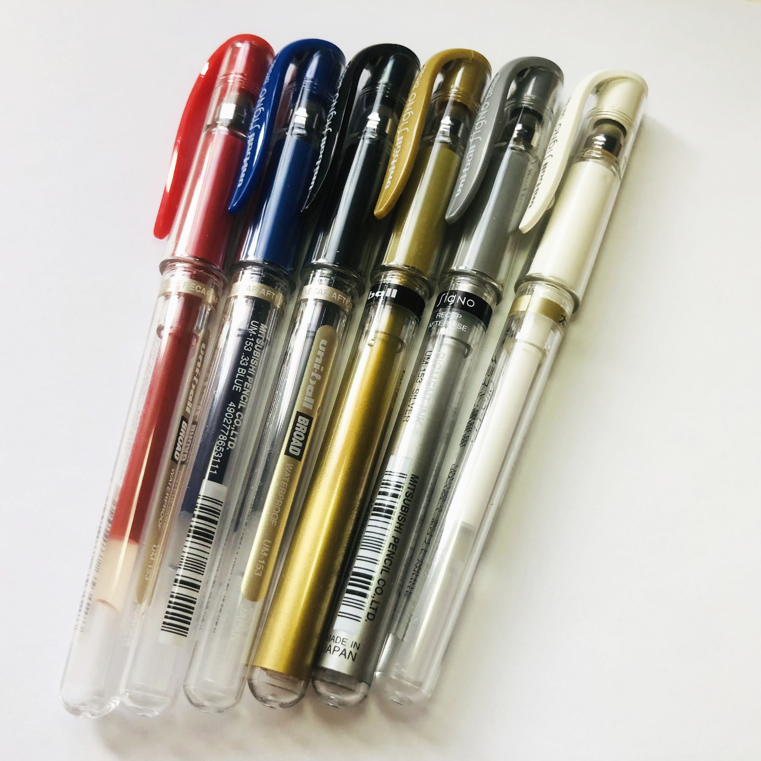 安爷笔铺 改笔材料 三菱 UM-153 中性笔