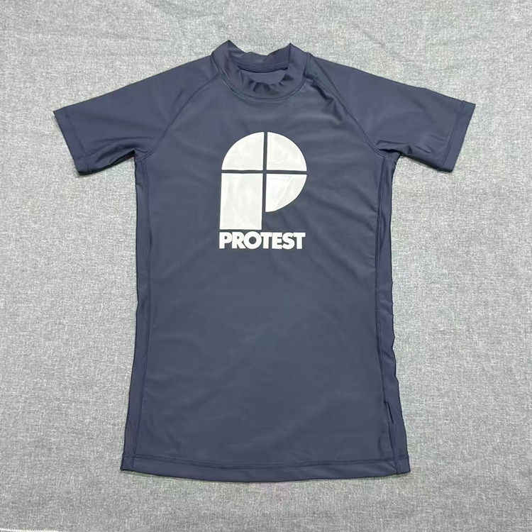 出口欧美单男女成人防晒防紫外线长袖冲浪服水母服游泳衣亲子小孩