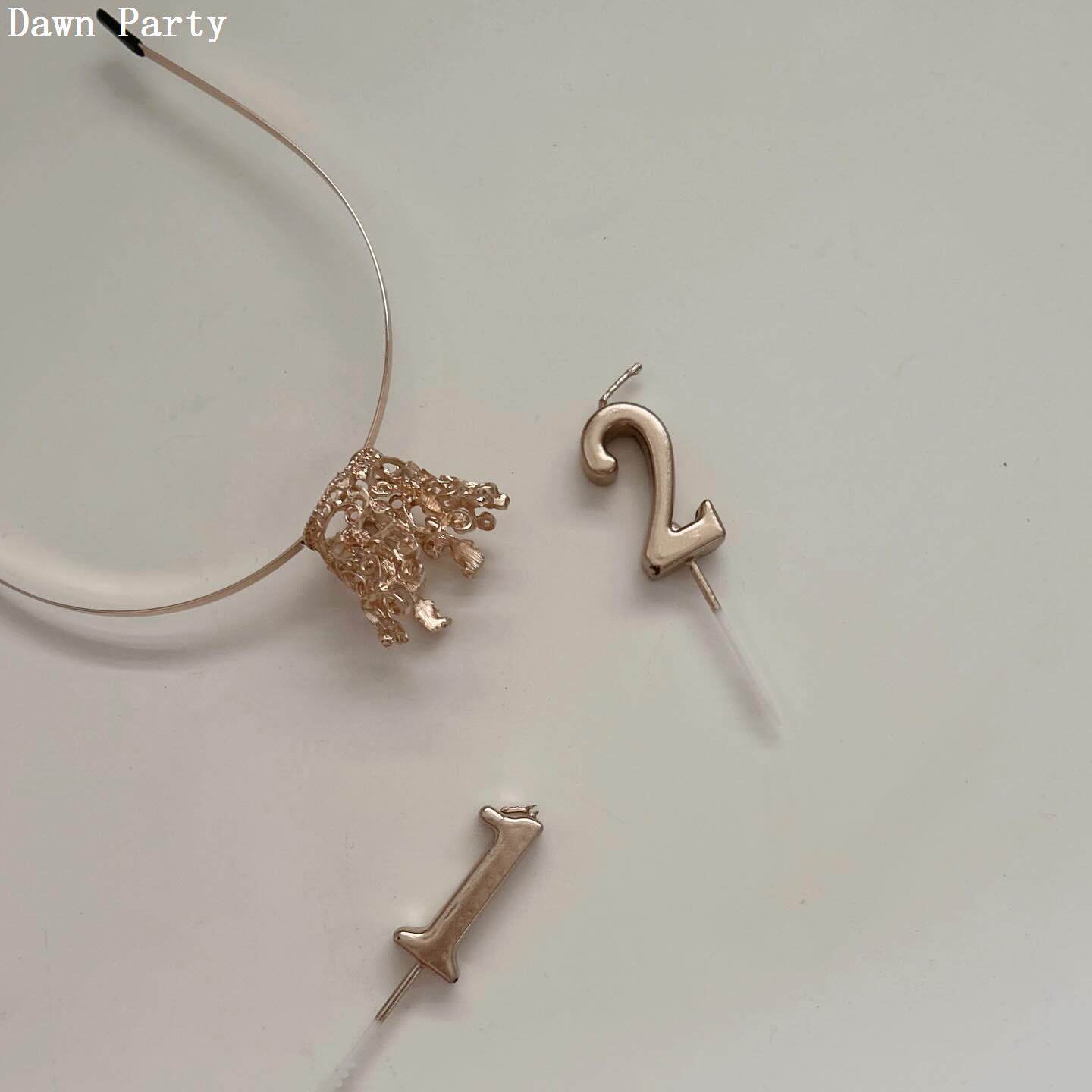 韩系新款儿童水钻皇冠发箍可爱公主女童发饰宝宝王冠发饰新娘头饰