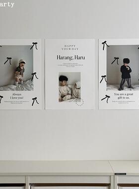 写真拍照道具婚纱照婚房求婚小众装饰布置用品定制生日海报背景