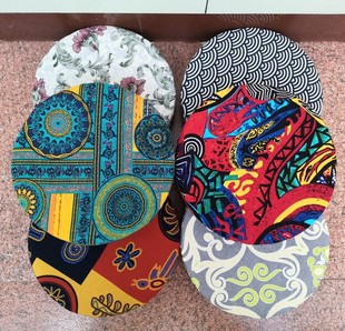 草编蒲团布套地垫坐墩圆形幼儿园瑜伽馆跪拜民族风草墩套定做尺寸