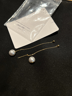 韩国进口东大门新款72W品牌金色耳线耳环耳饰品女耳钉
