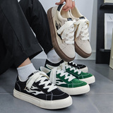 B218-2257-P58新款男士低帮帆布鞋硫化鞋秋透气2024，男鞋帆布鞋，电商B218