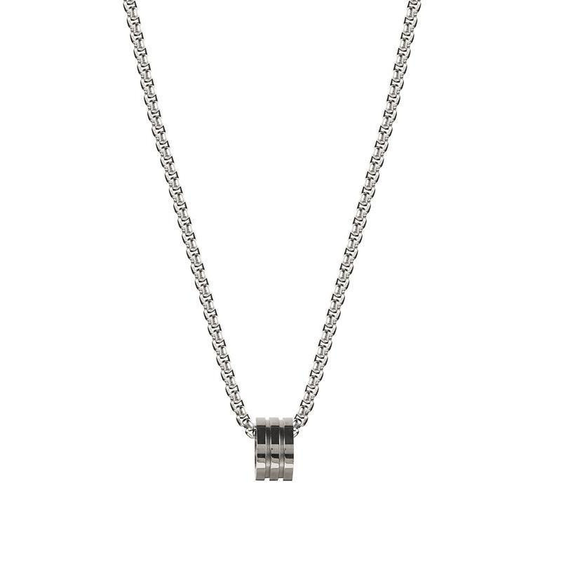 B218-S127-P10秋冬毛衣项链男女同款银色圆形吊坠小众设计感饰品,饰品头饰,星座1613（原B218）