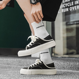 B218-1724-P55两穿踩脚休闲男士帆布鞋子2023夏季百搭，男鞋帆布鞋，电商B218