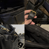 B218-B15-P55潮流男女情侣款斜挎包皮质学院风JK制服搭配单肩包新，头饰，电商B218