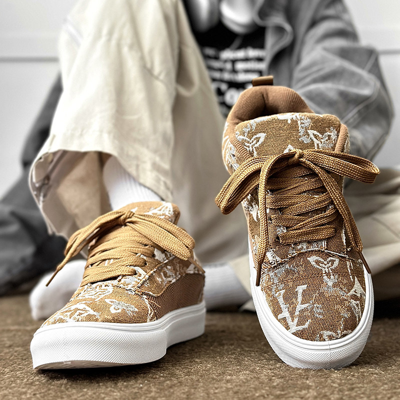 B218-2372-P50休闲花色潮流低帮板鞋子新2024秋冬学生滑板鞋男女，男鞋休闲鞋，星座1613（原B218）