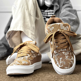 B218-2372-P50休闲花色潮流低帮板鞋子新2024秋冬学生滑板鞋男女，男鞋休闲鞋，星座1613（原B218）