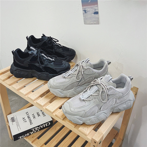 B218-X967-P55厚底增高耐磨老爹鞋子新款2022休闲学生港风ins男鞋