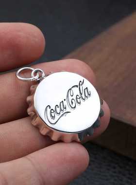 饰品设计感男女款挂坠可乐瓶盖