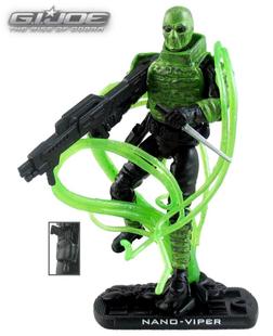 兵人新款现货 GIJOE特种部队 孩之宝 ROC电影版纳米蛇魔 全配散货