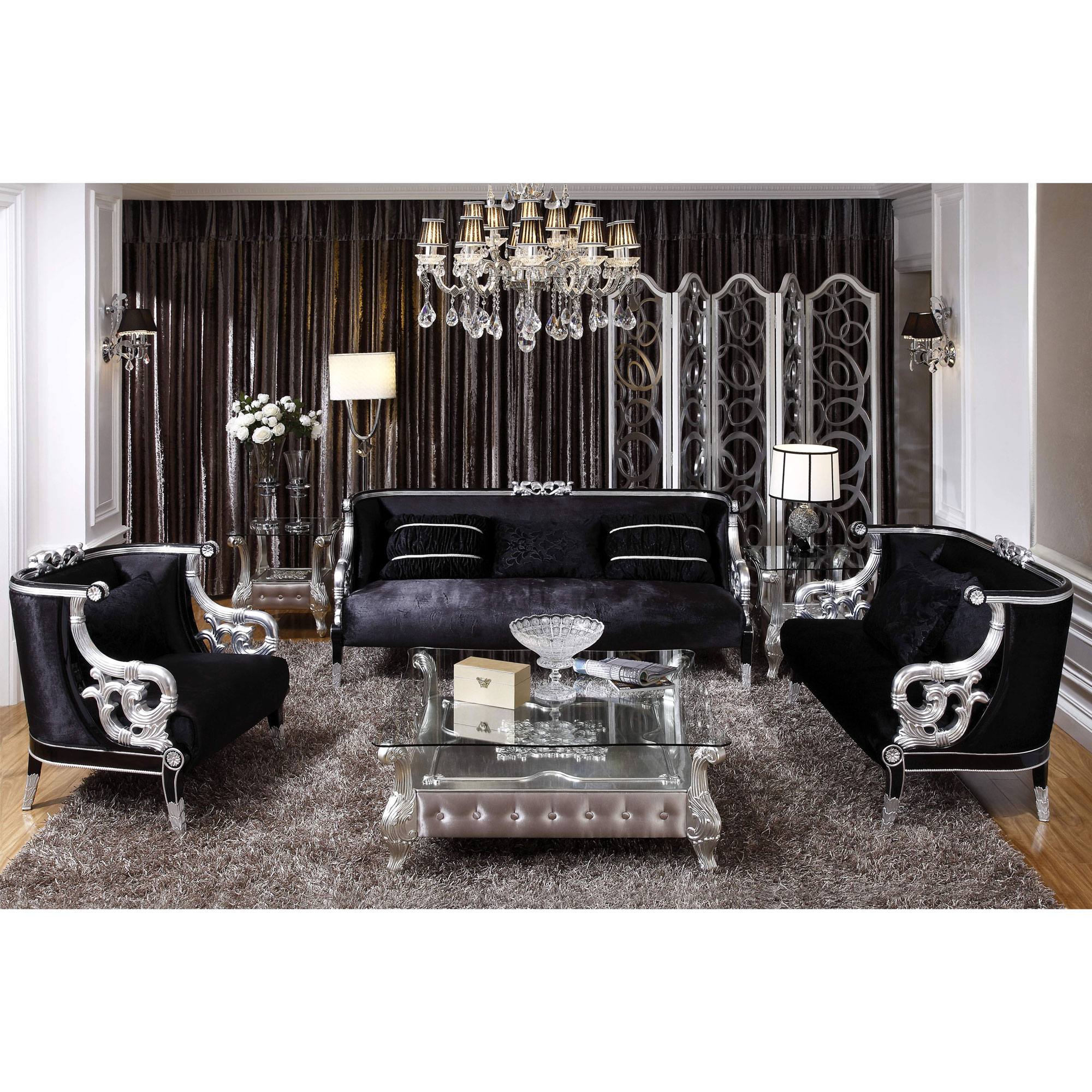 2025新款客厅美式沙发组合欧式布艺沙发酒店KTV别墅实木家具定制