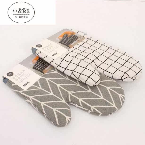 小鱼悠悠生活隔热手套加厚款厨房微波炉手套烤箱耐高温烘焙防热手在类目 五金/工具, 施工保护, 手部防护, 隔热手套中 - 来自Buy2taobao.com提供专业的淘宝代购服务