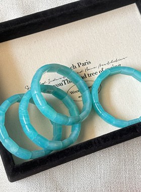 天河石手牌 天然天河石手排