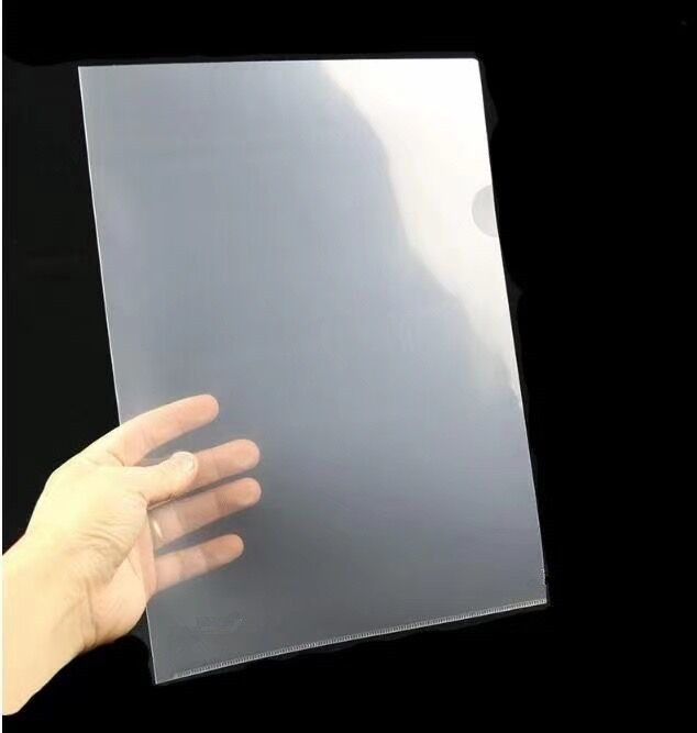 必能E310透明单页夹L型文件夹