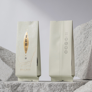 武夷山大红袍天心岩肉桂心头肉公版烫金小泡袋岩茶包装袋长款15cm