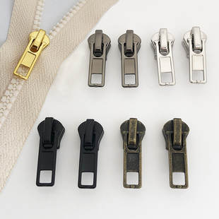 3号5号树脂拉链头羽绒服拉链配件校服外套修复拉链拉头拉锁头拉片