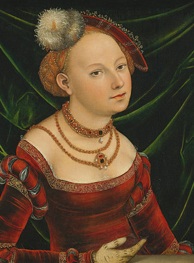T132【德国】老少 卢卡斯·克拉纳赫(lucas cranach)油画电子图.