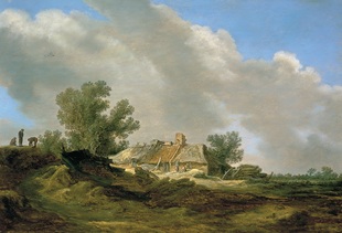 T101【荷兰】扬·凡·戈因（Jan van Goyen）油画美术临摹素材