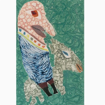 YC052【挪威】Rolf Nesch 绘画、（蚀刻）版画网传电子图库