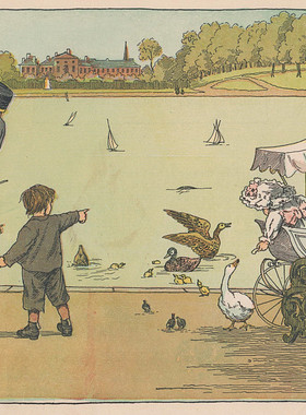 R649【英国】 F.D.Bedford Fourand Twenty Toilers插图版画图库.