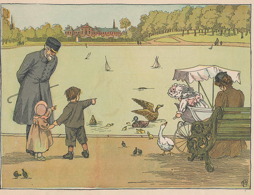 R649【英国】 F.D.Bedford Fourand Twenty Toilers插图版画图库.