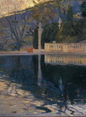 T887【西班牙】乔奎姆·米瑞（Joaquin Mir）风景油画临摹素材