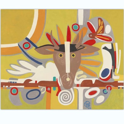 D522【法国】Francoise Gilot 绘画美术临摹艺考设计网传电子图.