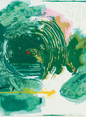 T905【美国】弗兰肯特尔（Helen Frankenthaler）抽象绘画图库