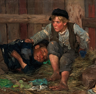K586【瑞典】马尔姆斯特伦（August Malmstrom）绘画网传图库素材