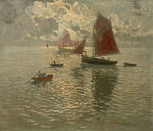 C099【法国】（Amedee Julien MARCEL-CLEMENT）油画美术素材图库