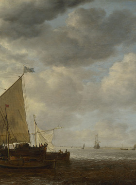 K142【荷兰】西蒙·德·维格尔（Simonde Vlieger）风景油画图库