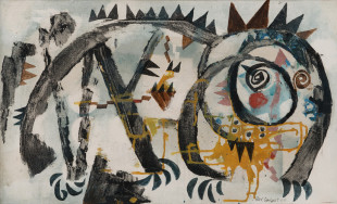 Rolf A065 芬兰 罗尔夫·桑德奎斯特 抽象绘画图库 Sandqvist