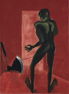 T464【德国】赖纳·费汀(Rainer Fetting)抽象绘画网传素材图库
