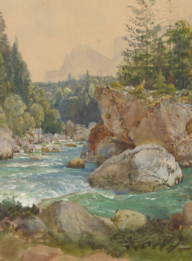 K006【奥地利】托马斯·恩德（Thomas Ender）绘画高清网传图库