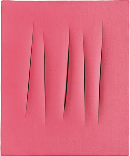 M934【阿根廷】卢西奥·方塔纳（Lucio Fontana）抽象绘画图库