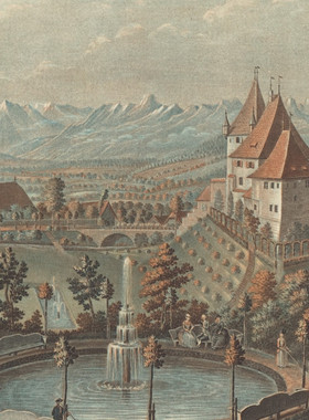 K067【法国】德柯蒂斯Charles-Melchior Descourtis粉彩网传图库