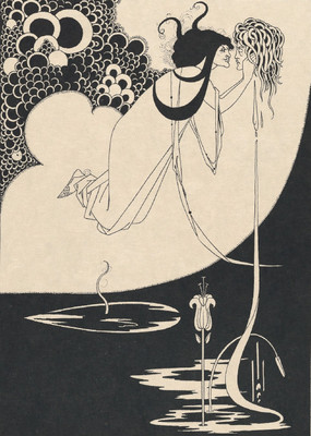 A154【英国】比亚兹莱（Aubrey Beardsley）插图、海报绘画图库