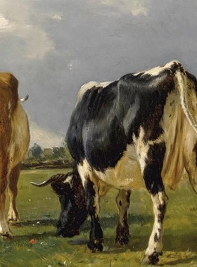 T815【法国】Constant Troyon 绘画网传电子图库.