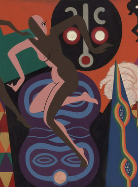 R704【美国】洛伊丝·梅卢·琼斯（Lois Mailou Jones）绘画图库