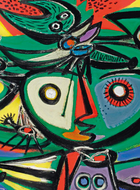 M917【荷兰】安东·罗森肯（Anton Rooskens）抽象绘画网传图库