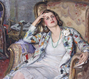 K899【美国】约瑟夫·克利奇(Joseph Kleitsch)绘画网传图库素材