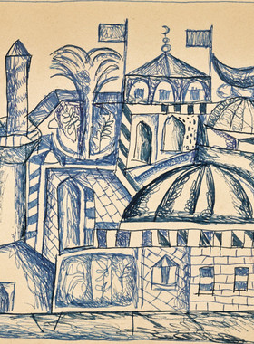 E544【伊拉克】（Shakir Hassan Al Said）绘画网传电子图库.