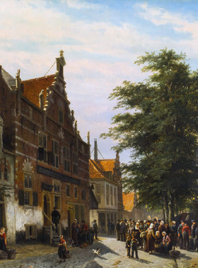 K083【荷兰】科内利斯·斯普林格（cornelis springer）网传图库