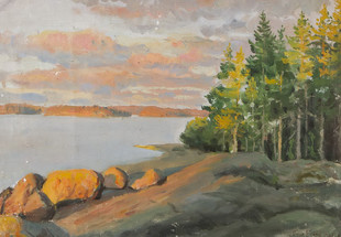 K760【芬兰】菲利克斯·方（Felix Frang）风景油画网传图库素材